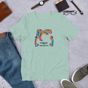 #HerJeepLife Abstract Jeep Premium T-Shirt