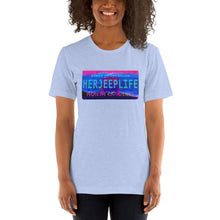 Load image into Gallery viewer, HerJeepLife NC License Plate Premium T-Shirt