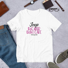 Load image into Gallery viewer, HerJeepLife &quot;Jeep Dog Hair Don&#39;t Care&quot; Premium T-Shirt v2