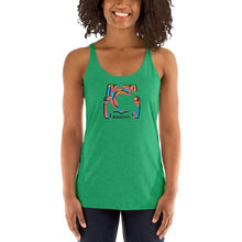 Load image into Gallery viewer, #HerJeepLife Abstract Jeep Women&#39;s Racerback Tank
