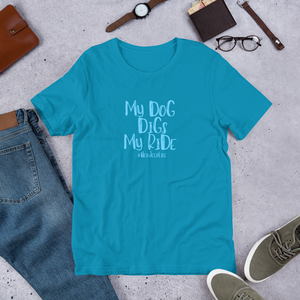 HerJeepLife "My Dog Digs My Ride" Premium T-Shirt