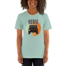 Load image into Gallery viewer, HerJeepLife Retro Orange Sunset Premium T-Shirt