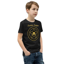 Load image into Gallery viewer, Junior Jeeper Sleeve T-Shirt, Yellow Jeep