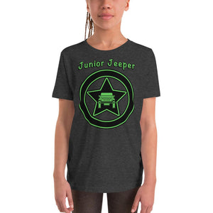 Junior Jeeper Short Sleeve T-Shirt, Green Jeep