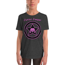 Load image into Gallery viewer, Junior Jeeper Short Sleeve T-Shirt, Pink Jeep
