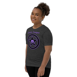 Junior Jeeper Short Sleeve T-Shirt, Purple Jeep